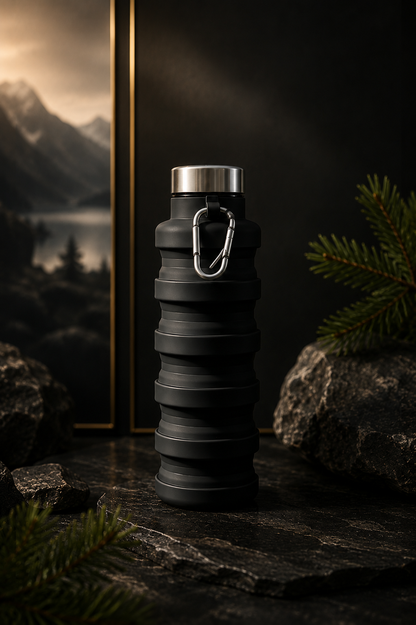 HICKREST® FlexBottle Faltbare Premium Silikon-Trinkflasche